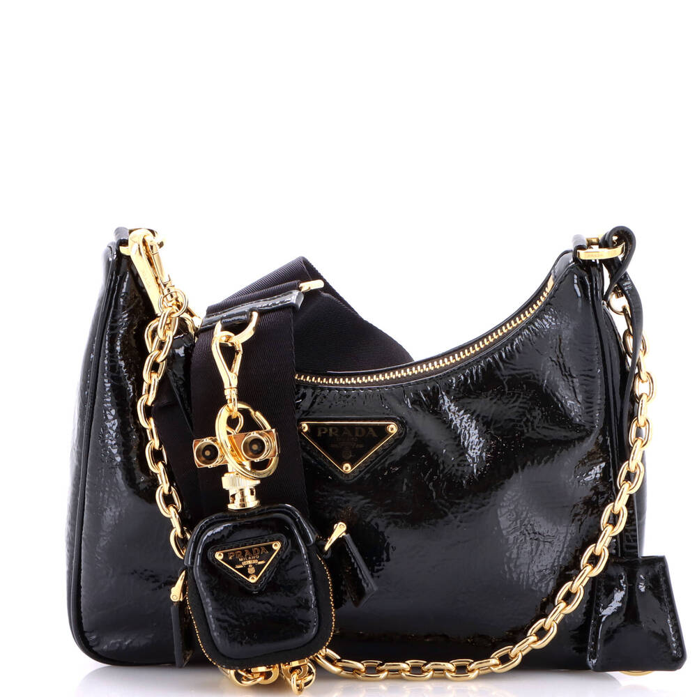 Prada Re-Edition Shoulder Bag Patent #335607P21B
